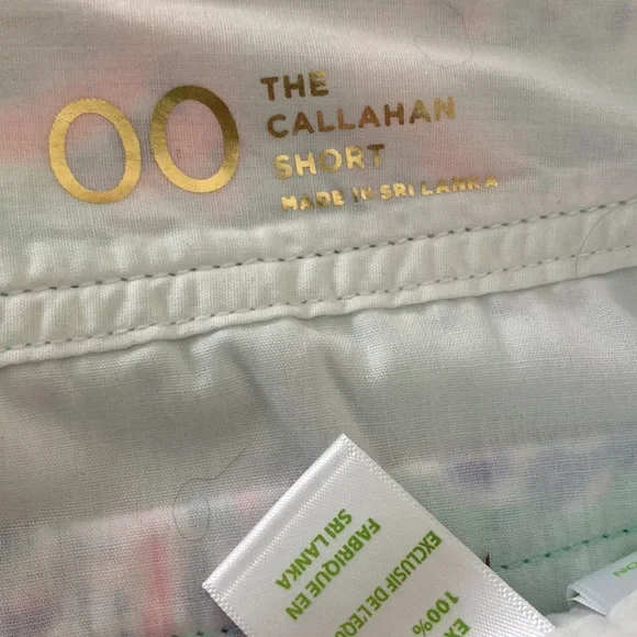 NWT Lilly Pulitzer Callahan Short in Minty Fresh - Picture 2 of 4